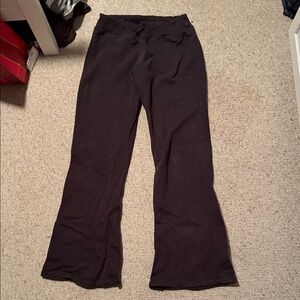 Brandy Melville Women's dark gray Flared Pants